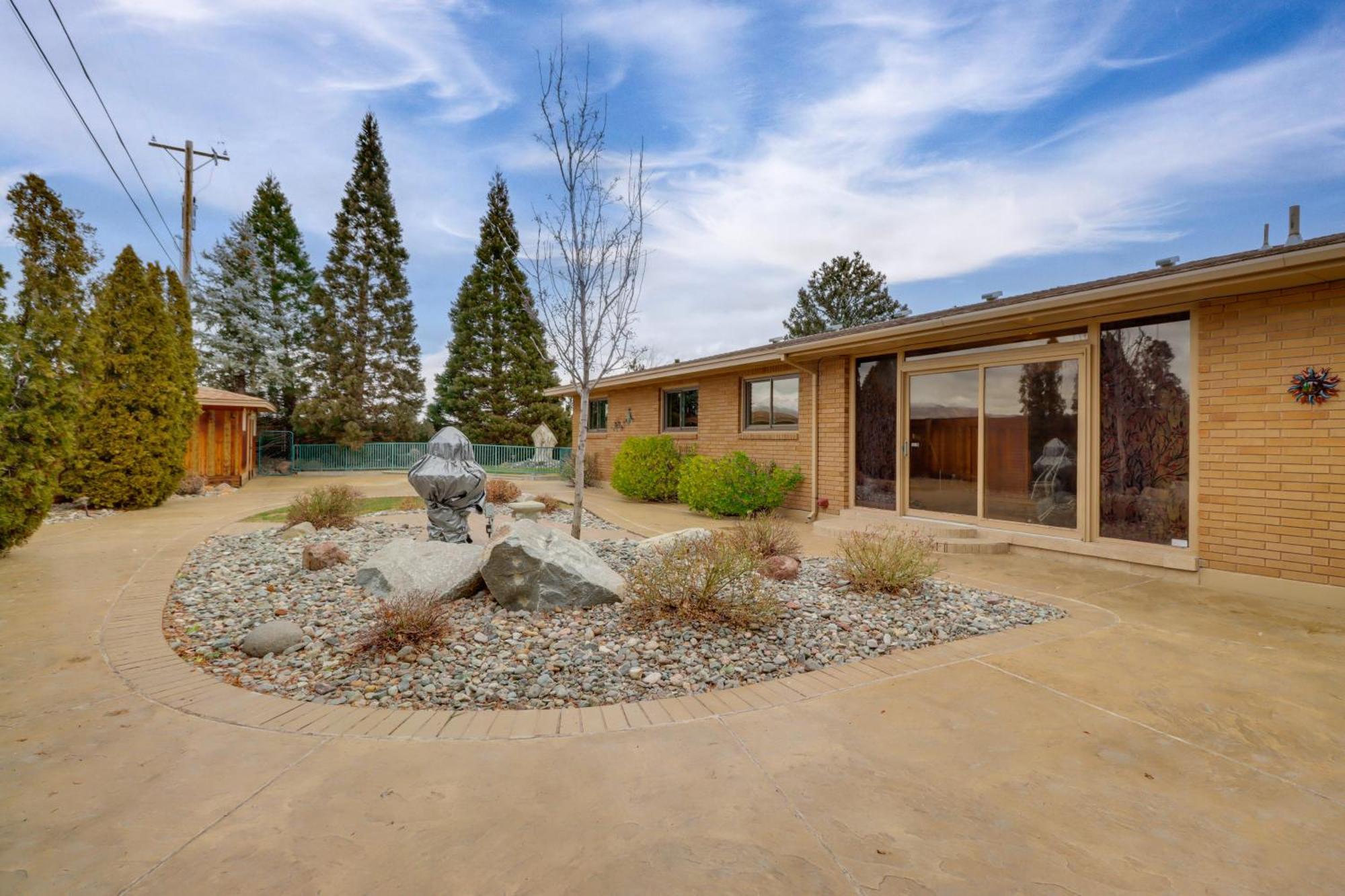 3 Mi To Reno Riverwalk Quail Walk Custom Home Exterior photo